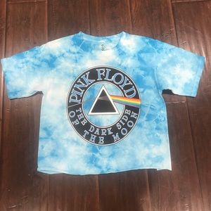 Pink Floyd cropped T
